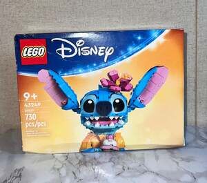 LEGO Disney Stitch 43249 Building Toy Set for Kids Ages 8 and Up Used As Is